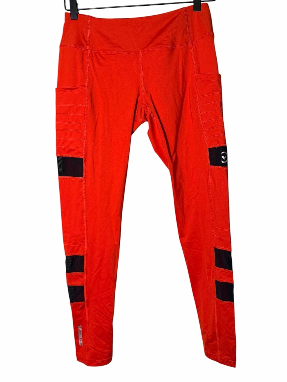 Virus Bright Orange Performance Leggings